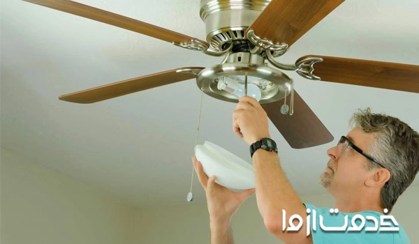 هزینه تعمیر پنکه در تهران